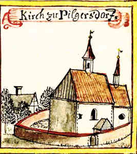 Kirch zu Pilgersdorf - Koci, widok oglny